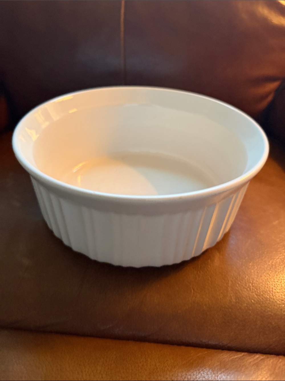 Corningware French White Ceramic Baking Dish